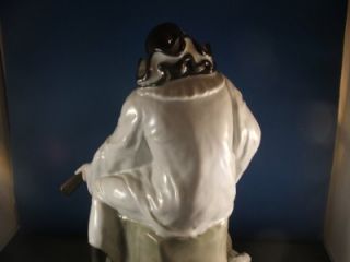 Beautiful Large Rosenthal Pierrot with Dog 14 inches Tall