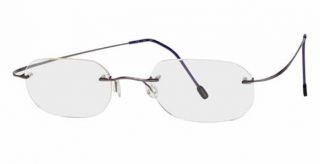 Marchon Airlock 2 Frameless Metal Designer Glasses Eyewear Frames Only