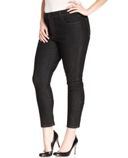 Not Your Daughters Jeans Plus Size Jeans, Jill Ankle Skinny, Black