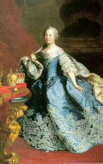 Habsburg Empress Maria Theresa 6 Light Crystal Chandelier