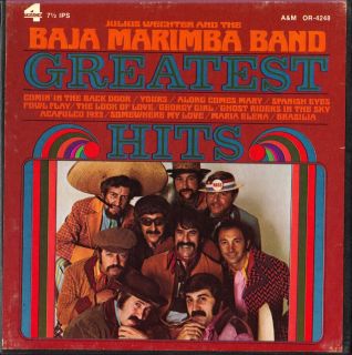 Baja Marimba Band Greatest Hits A M Reel Tape 7½ IPS