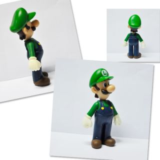 New Super Mario Bros 5 Luigi Action Figure Toy M1