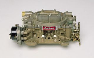 Two 2 Edelbrock Marine Carburetor 4 bbl 600 CFM Air Valve Secondaries