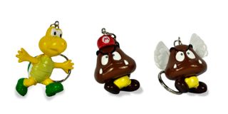 Set Nintendo Super Mario Bros Figure Key Chain 11pcs M103