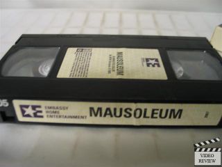 Mausoleum VHS Marjoe Gortner Bobbie Bresee 1983