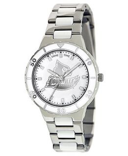 Game Time Watch, Womens University of Louisville White Ceramic and