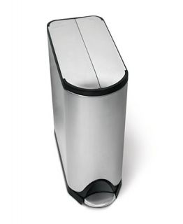 simplehuman Trash Can, 38L Butterfly Step Can