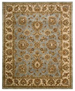 Area Rug, Rajah Collection JA32 Indore Light Blue 83 x 116