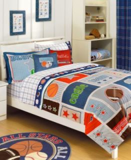 Blue Leader 3 Piece Comforter Sets   Bed in a Bag   Bed & Bath   