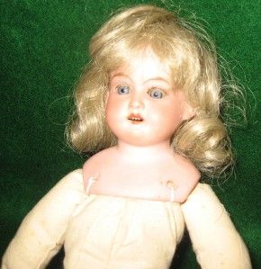 Armand Marseilles 12 Bisque 10 0 Antique Doll Blonde Open Mouth Teeth