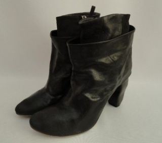 BN Marsell Black Leather Ankle Boots Shoes UK5 EU38, RRP 690GBP, save