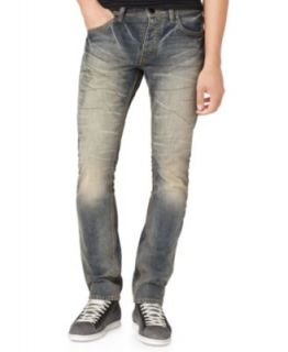 Calvin Klein Jeans, Slim Straight Fade Wash Jeans   Mens Jeans   