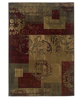 MANUFACTURERS CLOSEOUT Sphinx Area Rug, Tribecca 85T Green 5 x 76
