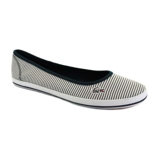 Lacoste Marthe 5 Womens Canvas Pumps White Navy