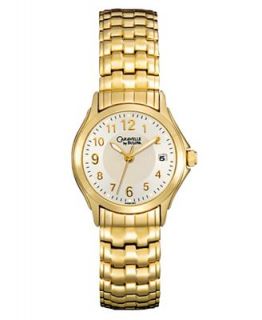 Caravelle by Bulova Watch, Womens Gold Tone Stainless Steel Expansion