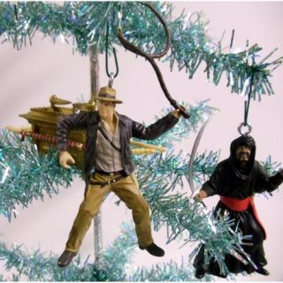 Indiana Jones Christmas Tree Ornaments Marion Ravenwood Sallah German