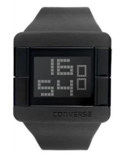 Converse Watch, Unisex Digital Scoreboard Printed Logo Blue Silicone