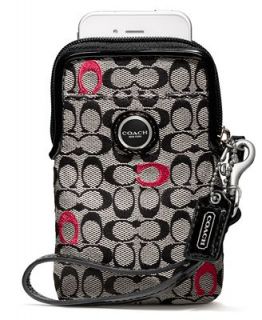 COACH POPPY EMBROIDERED SIGNATURE UNIVERSAL CASE