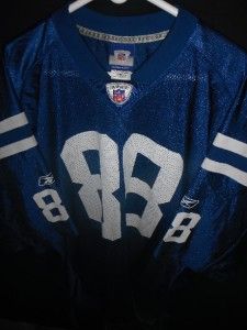 Mens 2XL Vtg WR Marvin Harrison Indy Indianapolis Colts NFL Jersey