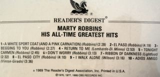 1989 Readers Digest Classic Country Memories 4 CD Set