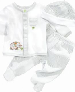 Little Me Baby Set, Baby Boys Convertible Gown and Hat Set   Kids