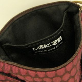 Maruca Designer Sparrow Handbag Bag Purse Retired Eggs Plum Purple
