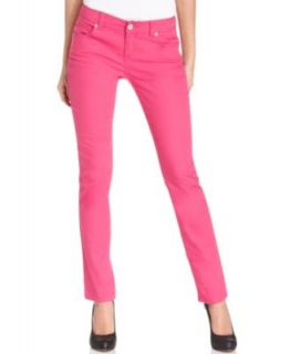 INC International Concepts Jeans, Skinny Colored Denim   Womens   