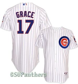 Mark Grace Chicago Cubs Authentic on Field Home Jersey Sz 40 52