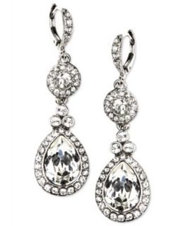 Charter Club Earrings, Crystal Linear Drop   Fashion Jewelry   Jewelry