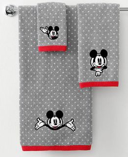 Bath Towels, Disney Mickey Mouse 16 x 28 Hand Towel  