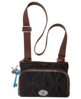 Fossil Handbag, Key Per Nylon Top Zip Crossbody