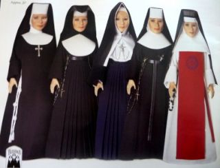 Blessings Nun Dolls Habits OOP Catalog Sisters Pics