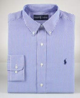 Polo Ralph Lauren Dress Shirt, Classic Fit Pinpoint Long Sleeve Shirt