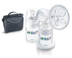 Philips Avent Isis Breast Pump on The Go Manual Set BPA Free