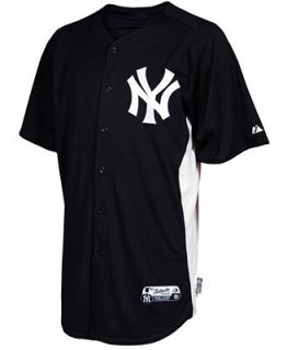 Majestic MLB Shirt, New York Yankees Batting Practice Jersey