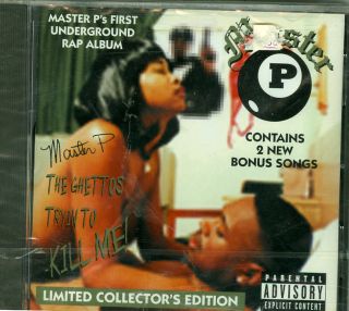 Master P Ghettos Tryin to Kill Me SEALED 97 2nd Press G Funk Rap CD