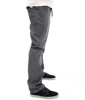 Matix Miner Wax Grey Straight Jeans Men 38 x 33 New $65 Charcoal Skate