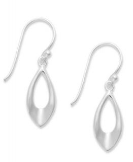 Giani Bernini Sterling Silver Earrings, Small Open Teardrop Earrings