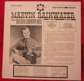 MARVIN RAINWATER lp NM golden country hits WADE HOLMES vinyl record NM