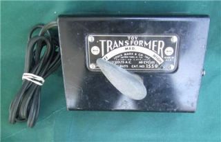 Vintage Louis Marx Trains 1559 Toy Model Train Transformer 115 Volt 60