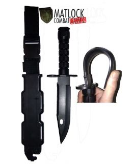 Rubber Knife Soft Plastic Toy Bayonet Airsoft Fancy Dress Theatre Prop