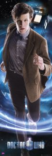 Dr Who   11th Doctor   Matt Smith   Huge Door Poster