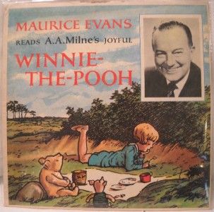 Maurice Evans Reads Winnie The Pooh 33 1 3 RPM POS 1032
