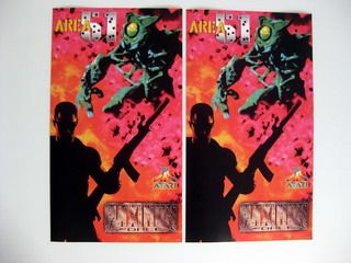 Area 51 Max Force Duo Jamma Arcade Side Art Sideart