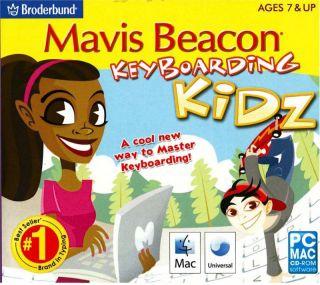 Kids Computer PC Software Program Mavis Beacon Keyboarding Kidz