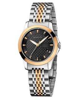 Gucci Watch, Womens Swiss G Timeless Two Tone Stainless Steel