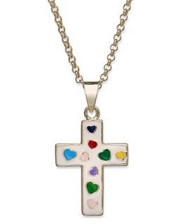 Lily Nily Childrens 18k Gold Over Sterling Silver Necklace, Enamel