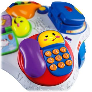 New Fisher Price Laugh Learn Fun with Friends Musical Table Baby Fun