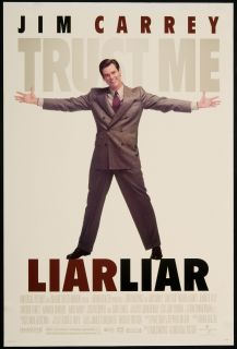 Liar Liar 1997 Original U s One Sheet Movie Poster