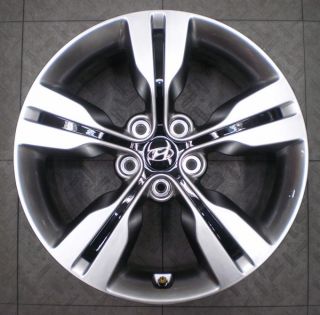 2012 Hyundai Veloster 18 Factory OE Alloy Wheel Rim